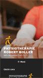 Mobile Screenshot of physio-boller.de
